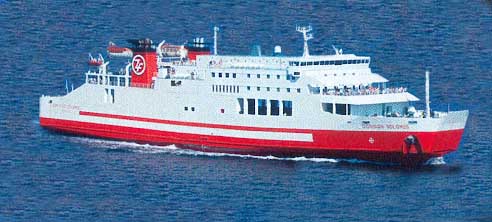 IONIAN FERRIES - Departures From/To Kefallonia, Killini, Argostoli, Zante.