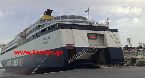F/B "ARIADNE" . Heraklion - Piraeus - Heraklion.  ANEK LINES