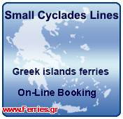 SMALL CYCLADES LINES - On-line Booking System.