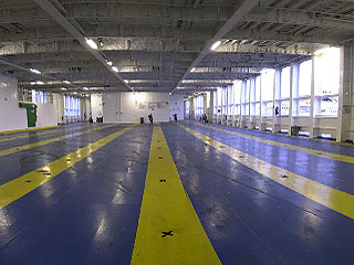 Minoan Lines - HighSpeed ferries : Ikarus Palace - Pasiphae Palace < < Camping On Board area > >