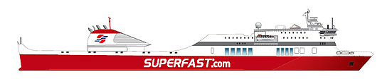 Superfast Ferries  -  Superfast V  &  Superfast VI